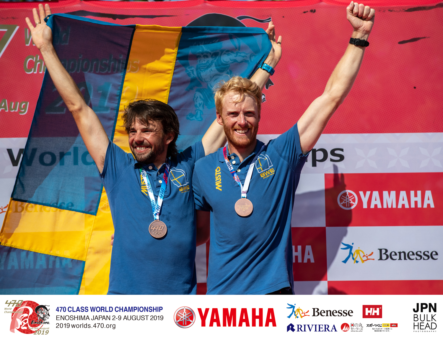 Anton Dahlberg Dahlberg/Fredrik Bergström (SWE-349) - 2019 Bronze Medallists