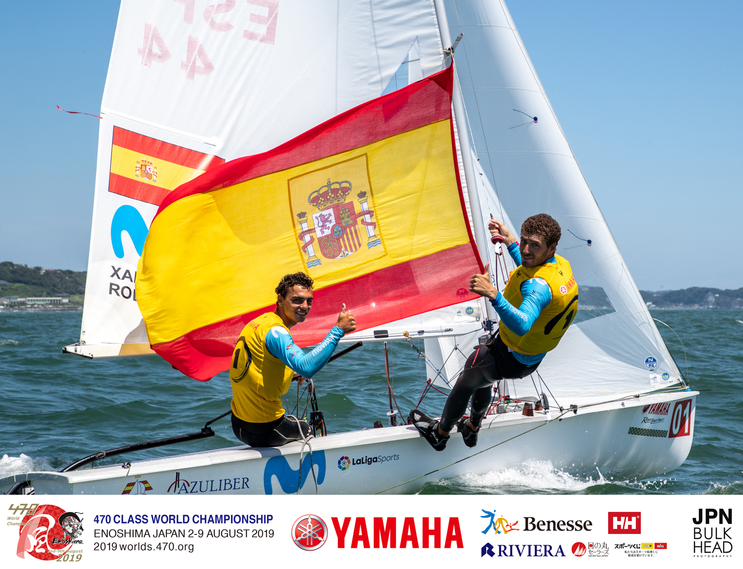Jordi Xammar/Nicolas Rodriguez (ESP-44) - 2019 Silver Medallists